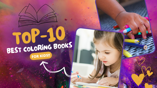 Top 10 Best Colouring Books for Kids!!